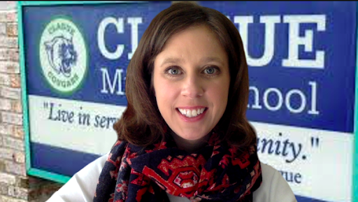 Alison Muehlman is currently the sixth grade counselor at Clague Middle School. 