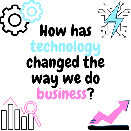 Technology has changed many things, including business. 