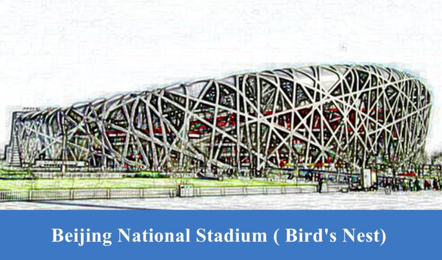 The National Stadium, also known as the Birds Nest that was used to host the opening and closing ceremonies in the 2008 Summer Olympics, is going to host the opening and closing ceremonies for the 2022 Winter Olympics.
