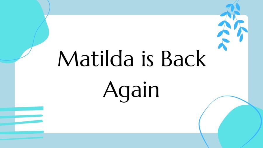 	When Matilda closed down in March of 2020, confusion and fear riddled the cast and crew. Things were set to run, and then all of a sudden, they weren’t. No one knew the scope of the pandemic, and YPT closed down Matilda indefinitely.
