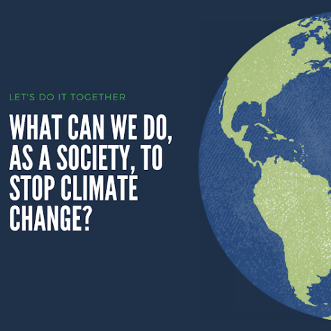 What can we, as a society, do to stop climate change?