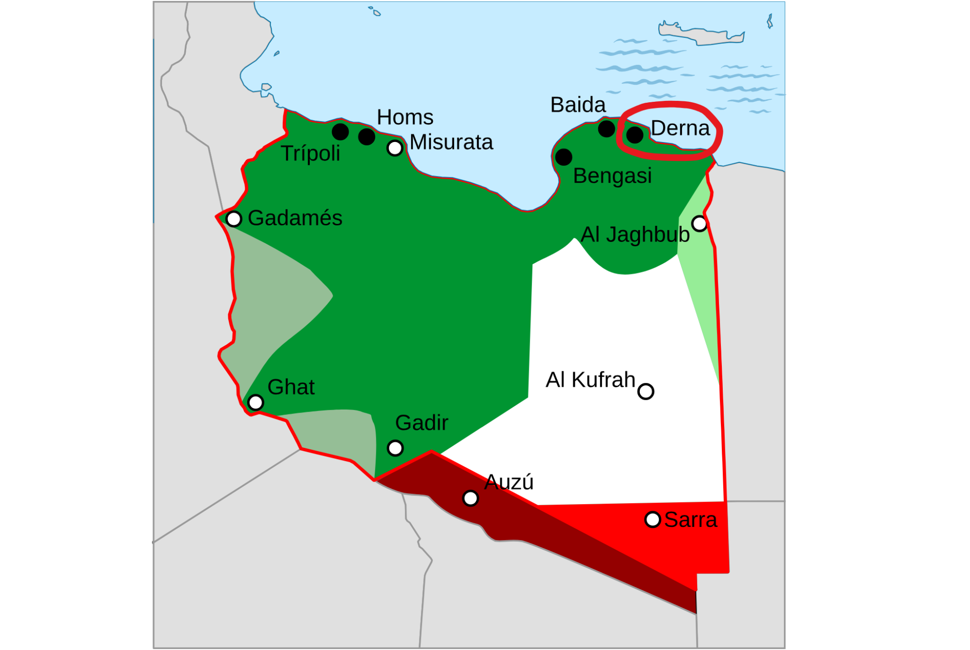 Disaster Strikes Libya The Cougar Star   New Libya Flood Picture 