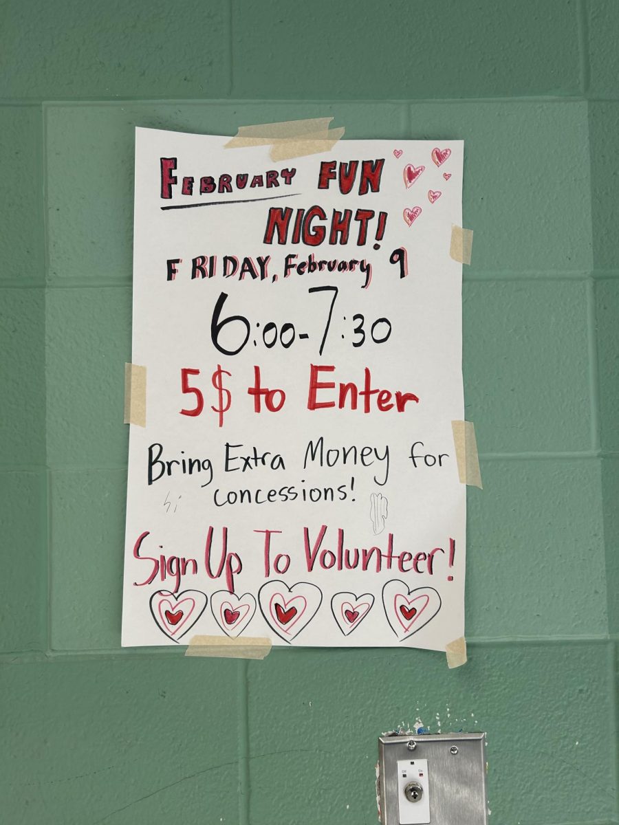 Clague’s second Fun Night of the school year will be hosted on Feb. 9, from 6:00 to 7:30 p.m.