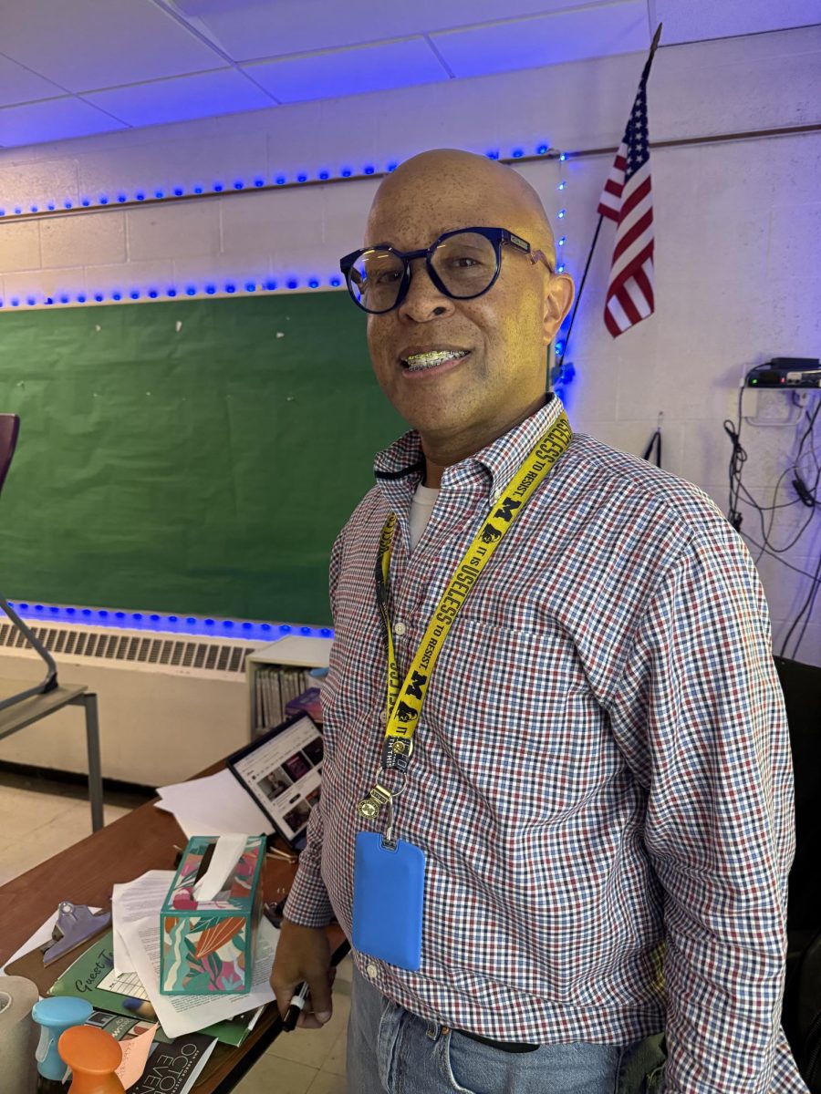 Raleigh Woods is an ELA teacher at Clague Middle School 