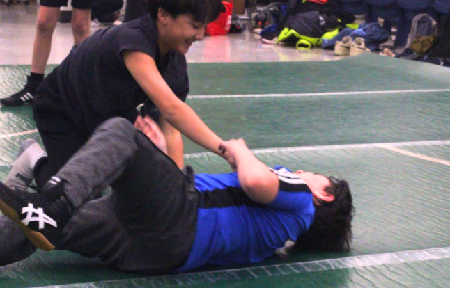 Season two sports: wrestling