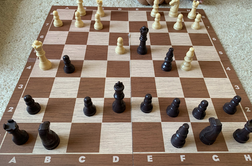 For the past eight years eighth grader Andre Yang has followed his passion for playing chess. Photo Courtesy of Sana Subbu Arumugam