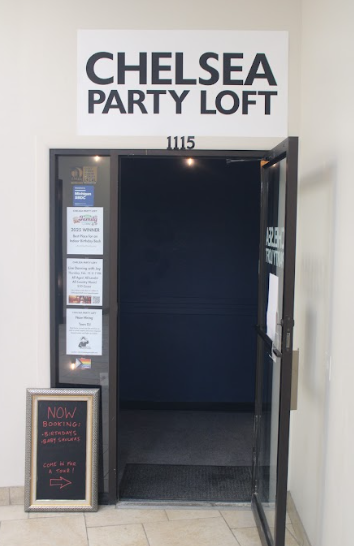 Chelsea Party Loft is a private venue that people can use for celebrations.