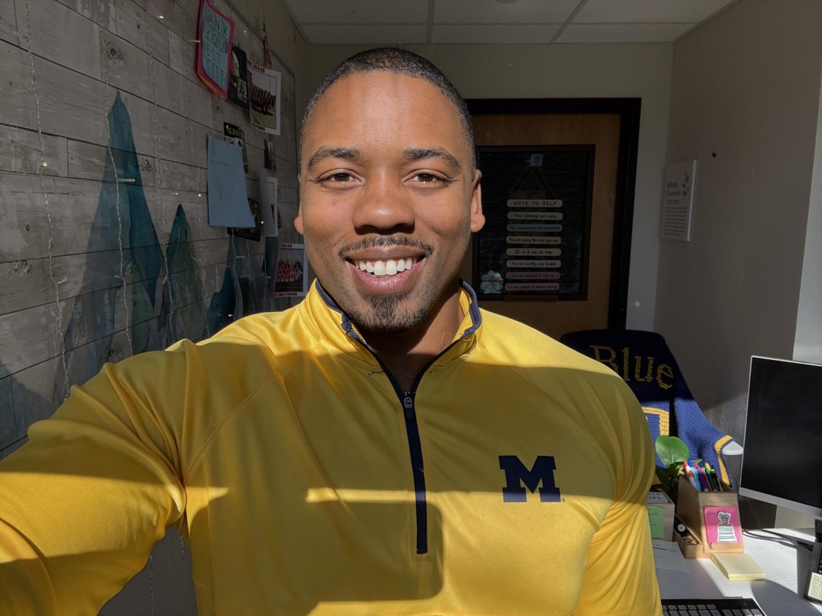 Derrick Hallman joins the Calgue staff mid year as the new seventh grade counselor.