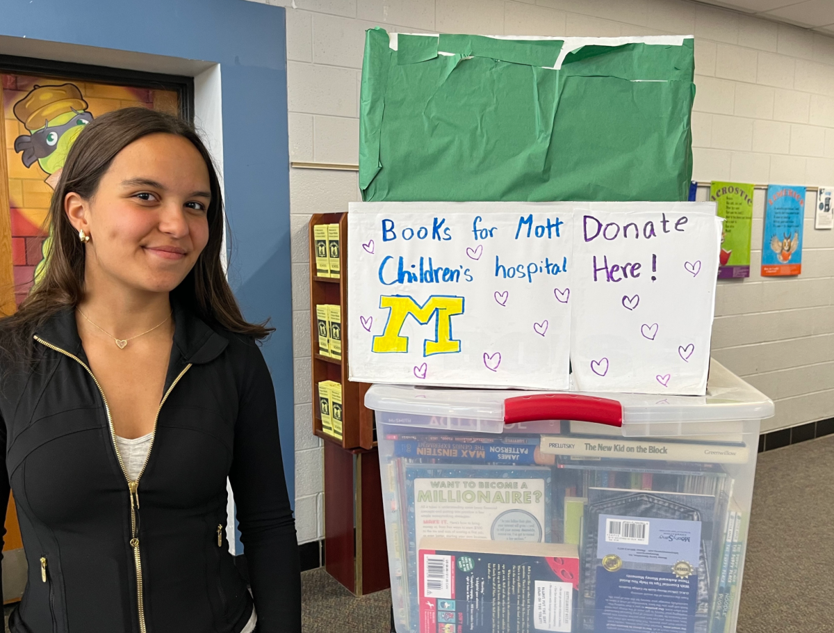 Anna Necula is an 8th grader at Clague Middle School. Photo courtesy of Anna Necula