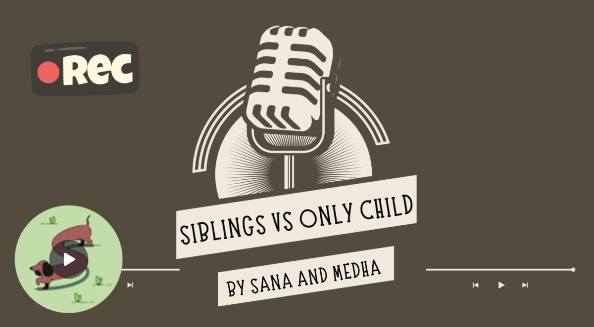 Sana and Medha discuss what it's like to have a sibling or not.